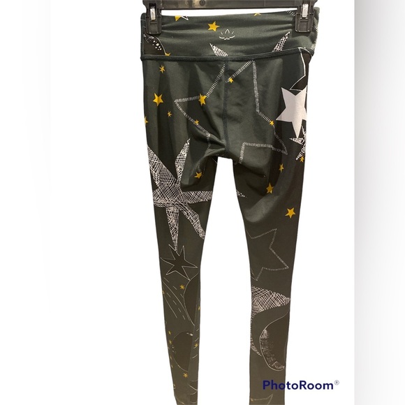 Beyond Yoga Winter Solstice Moon Star Leggings size S - Picture 4 of 5